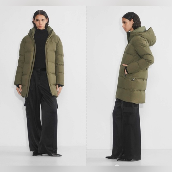 Aritzia Jackets & Blazers - Tna The Super Puff₂O™ Mid Length - Rainstop™  Sz S